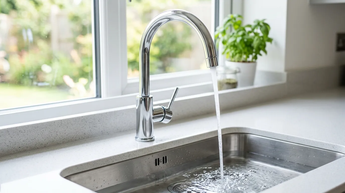 Local Plumbing Master Pros same day plumber fixing a faucet in Brookville, KS